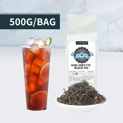 China Loose Tea Earl Gray CTC Black Tea For Fruit Milk Tea Heytea Style CTC Black Tea Dust for sale