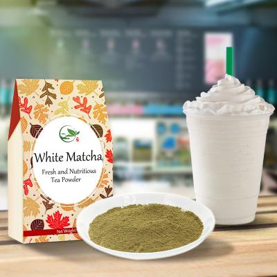 China Organic Instant Flavored Raw Peony Oolong Matcha Ice Latte Tea White Powder Taiwan Chai Bubble Milk Boba Tea Supplement Er for sale