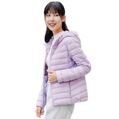 China [TANBOER-TD216252] Reversible 2021big sizes 90% down comfortable colorful popular morden figure flattering solid color jacket for sale