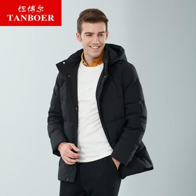 China Fashion waterproof black urban men's new style keep warm male short winter cheap coats stripper down jacket for sale