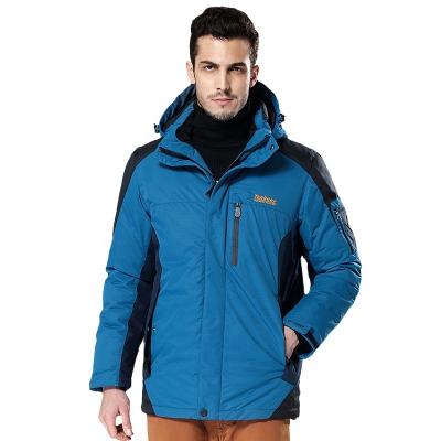 China Wind Proof Breathable Plus Size Overcoat Blue Bomber Popular High Quality Down Jacket for sale