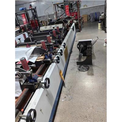 China Building Material Shops Central Sealing Bag Making Machine Fully Automatic Zipper 3 Side Sealing Stand Up Bag Making Machine for sale