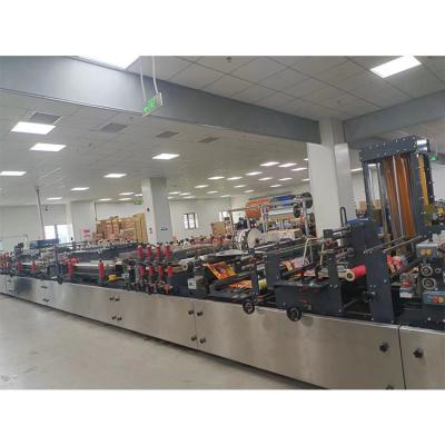 China Building Material Shops Square Flat Bottom Stand-up Zipper Pouch Making Machine 8 Side Sealing Doypack Bag Making Machine for sale