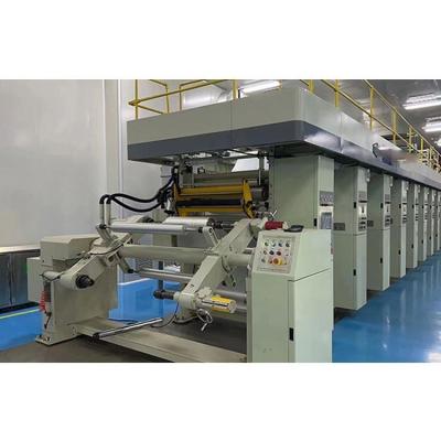 China Building Material Shops Pvc Wallpaper Used Rotogravure Printing Machine Vinyl Wallpaper Production Line Wallpaper Making Machine for sale