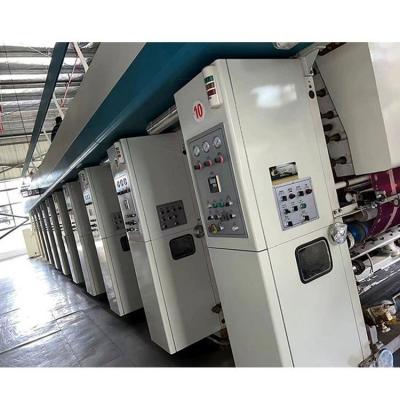 China Building Material Shops High Speed 8 Color Computer Control Paper Roller Bag Flexographic Used Printing Machine for sale