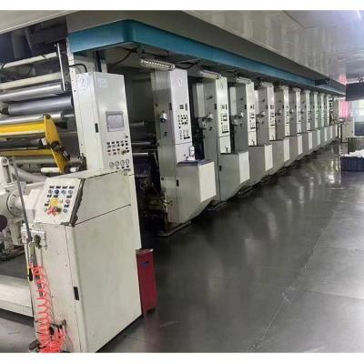 China Building Material Shops Automatic Colour Roto Gravure Printing Machine Price Paper Intaglio Press Printing Machine Single Rotogravure Printers for sale