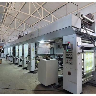 China Building Material Shops Prices Of Multicolor Reel Bopp/Cpp/Pvc/Pet/Pe/Opp Film Rotogravure Printing Machine Used For Package Bag From China for sale