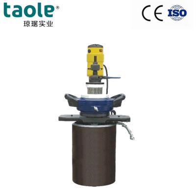 China ISE-252 Professional Stainless Steel Pipe Beveling Machine With Free Cutter Small Plate Beveling Machine for sale