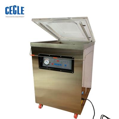 China CLOTHING dz500 quail egg vacuum sealed automatic frozen pizza packing machine vacuum sealed plastic bag for liquids for sale