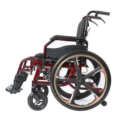 China Durable Manual Foldable Wheelchair Comfort Plus Active Manual Wheelchair for sale