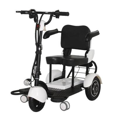 China KSM-903 folding 3 wheel adult electric mobility scooter with seat  4 wheel elderly scooter electric 3 wheels 25km/h for sale