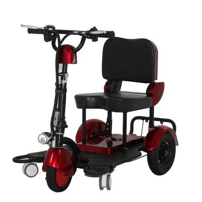 China Adult folding 3 wheel electric bike or scooter electric scooter for elderly 3 4 wheels disabled mobility scooter 25km/h for sale