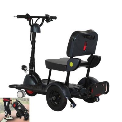 China KSM-903 Foldable mobility 3 wheels electric tricycle scooter for elderly three wheeler lithium 3 wheel electric scooters for sale