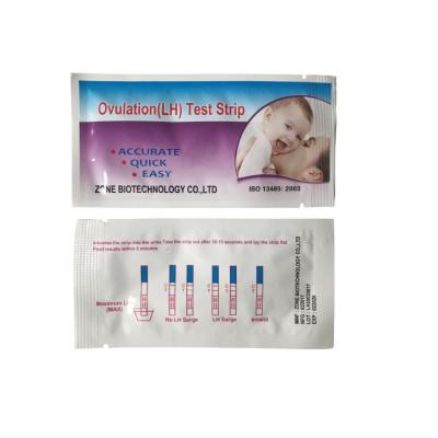 Китай High Sensitive LH Test Kit Urine Ovulation Detection Predictor Test Strips Card продается