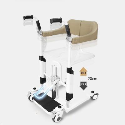 China KSM-208 Moving Disabled Patient Lift Transfer Chair Bathroom and Toilet Nursing Home Hospital Hoist Electric Patient Lift for sale