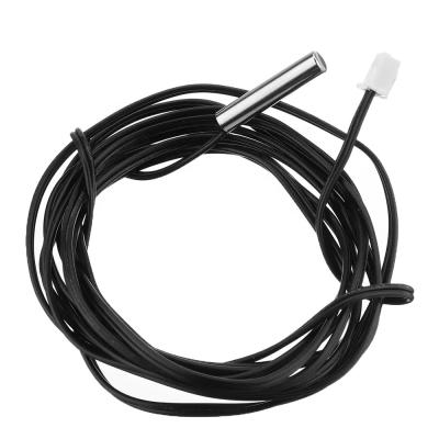 China Temperature Sensor 5pcs 2M Waterproof NTC 10K 1% Accuracy 3950 Thermistor Temperature Sensor Cable Probe for W1209 W1401 for sale