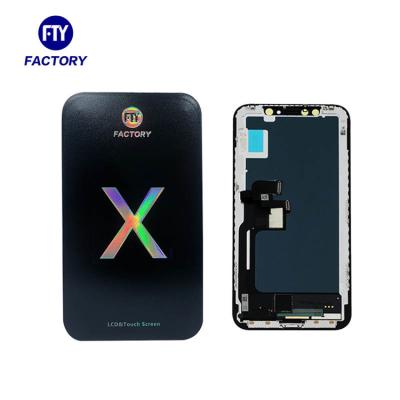 China Broken Fix Phone Screen 12 Months Warranty Mobile Phone LCD Pantalla Screen Display Replacement Cell Phone For iPhone X for sale