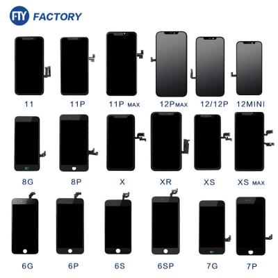 China TFT 5 6 7 plus 8 8g X Xr Xs 11 pro Max Mobile Phone Original Oled 12 13 Display Digitizer Replacement Touch Screen LCD For Iphone for sale