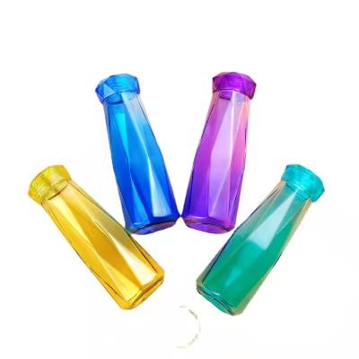 China Viable Diamond Cup Gift Creative Diamond Glass Bottle for sale