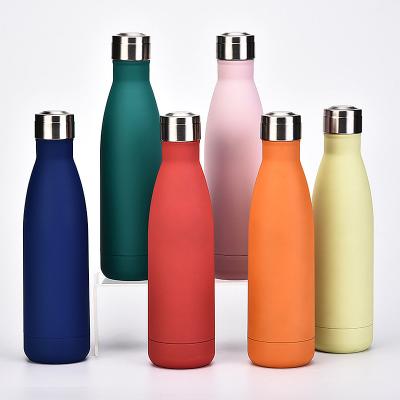 China Hot Cold Hot LOGO Metal Flask Luxury Hot Flask Viable Stainless Water Flask With Cheap Shipping for sale