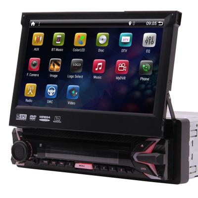 China Automotive Android 10.0 Q Single Din 1 7 Inch Car DVD Player FM/AM Radio Stereo Mirror Link 4G CAM-IN USB GPS Navigation for sale