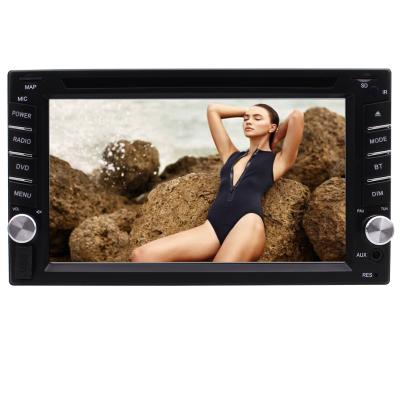 China Universal 6.2 Inch Touch Screen Wifi Android 10 Audio System Dual 2 Din Universal Car Navigation Car Video for sale