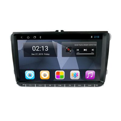 China 9 inch touch screen android wifi gps navigation car radio android gps oem 10.0 for sale