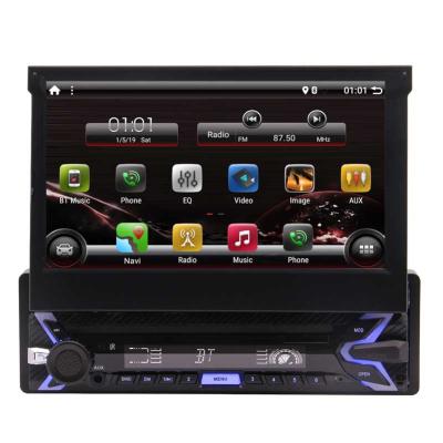 China Single 7 Inch Touch Screen Car Stereo Mirror Link Android 10.0 1Din Car Radio GPS Car Stereo for sale