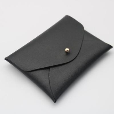 China Fashion Business PU Card Holder Wholesale Simple Leather Wallet for sale