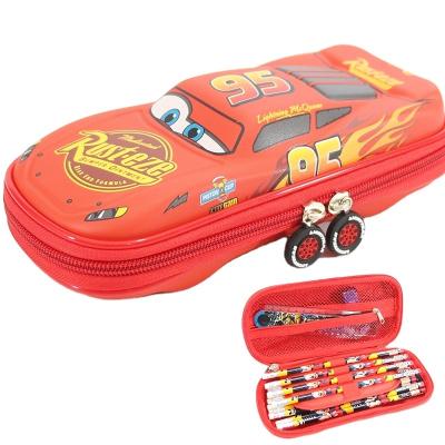 China Schools & Offices Students 3D Car Creative Stereo Sports Car New My World Pencil Case Advertising Gift EVA Pencil Case School Bag for sale