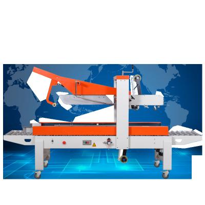 China Lianjun Hot Selling Automatic Food Box Stirs Machine Hotmelt Carton Sealer Folding Sealing Packaging Machine for sale