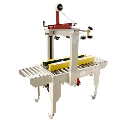 China Food Carton Box Sealer Case Packing Machine Carton Tape Sealer Adhesive Case Sealing Packing Machine for sale