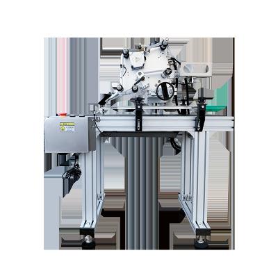 China Simple operation best price labeling machine for round bottles semi-automatic shipping labeling machine Lianjun automatic flat labeling machine for sale