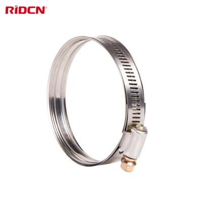 China Pipe Clamp Constant Tension Worm Drive Hose Clamp Free Samples for sale