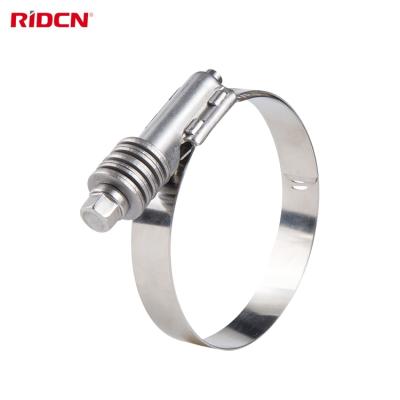 China Attach 15.8mm Flex Gear Hose Clamp High Intensity for sale