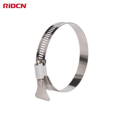 China Fasten screw worm gear driving collar with butterfly handle for sale