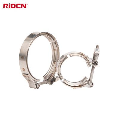 China Heavy Duty Pipe Connection V-Band Hose Clamps Type for sale