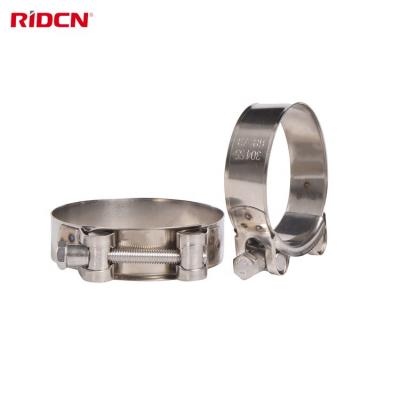 China Tie Pipe Clamps High Strength Heavy Duty Single Bolt Pipe Flange for sale