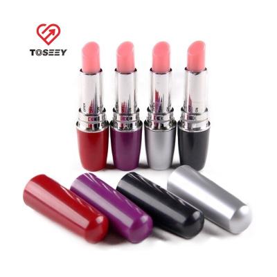 China Eco-friendly Portable Mini Lipstick Vibrator Bullet G Spot Sex Toys Lip Sticks Clitoris Stimulator Vibrators For Women for sale