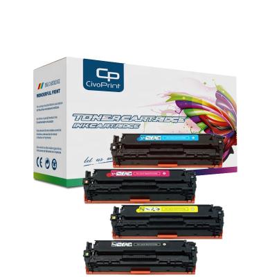 China 2019 COMPATIBLE New Developed White Toner Cartridge 254Dw 203 Cf540 Cf541 Cf542 Cf543 Compatible A LaserJet Printer M254Nw M280Nw for sale