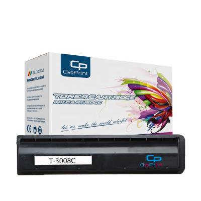 China COMPATIBLE New Arrival Copier T-3008C Toner Cartridge Black Chinese Civoprint Refill Toner For E-studio 2508 3008 3508 4508 5008 for sale