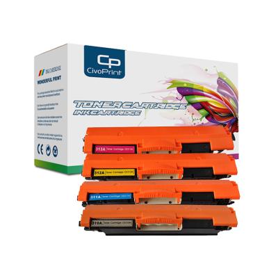 China Civoprint CE310A 126A Re-manufactured Toner Cartridge Fits Color Laser Printer CP1021 CP1022 CP1023 CP1025 CP1025nw 100 CP1026nw for sale