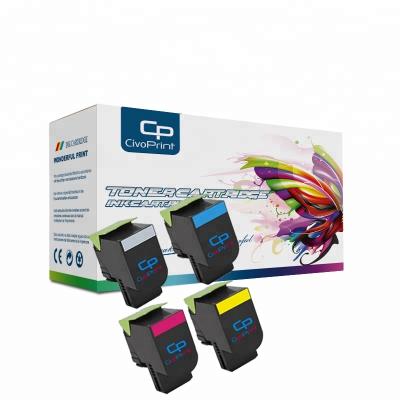 China Return Program Printer Cartridges Cx 317dn Cx417de Cx517de Cs317 Cx317 Multifunctional Toner Cartridge COMPATIBLE BK C M Y for sale