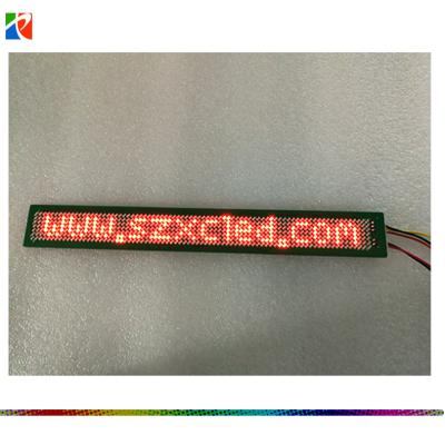 China Light box vehicle or other line P3-7X80 ultra-thin mini single LED message machine display screen/panel/board for sale