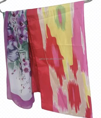 China Fashionable Second Hand Fashion SILK SCARF used clothes wholesale for sale