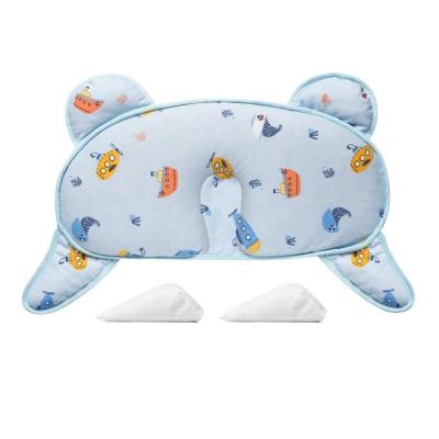 China Anti-bacteria Baby Pillow Memory Foam Infant Pillows With Skin Friendly Breathable Pillow Cover for sale