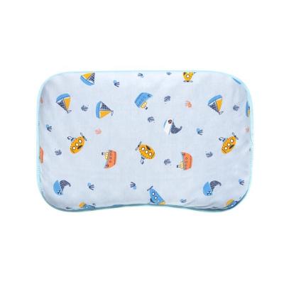 China Anti-bacteria Baby Pillow Memory Foam Infant Pillows With Skin Friendly Breathable Pillow Cover for sale