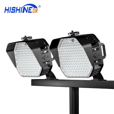 China Sports Stadiums CB DLC SAA Saso VEET 600w Airport Mast High Floodlight Logistic Lamp Stadium Led Flood Light for sale