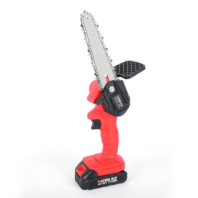 China ABS+Metal The New4” 800w Mini Chainsaw With 2 Batteries 2 Chain for sale