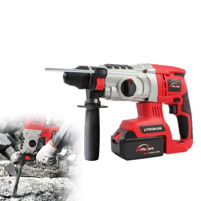 China 21v Rotery Hammer Tools Lithium Battery Brushless Cordless Hammer Drill for sale